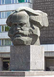 Karl Marx Kopf Chemnitz